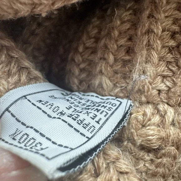 UGG Classic Knit Cardy MId Calf to Tall Boots Gray Style 5819 Size 5 Tan Camel - Picture 9 of 14